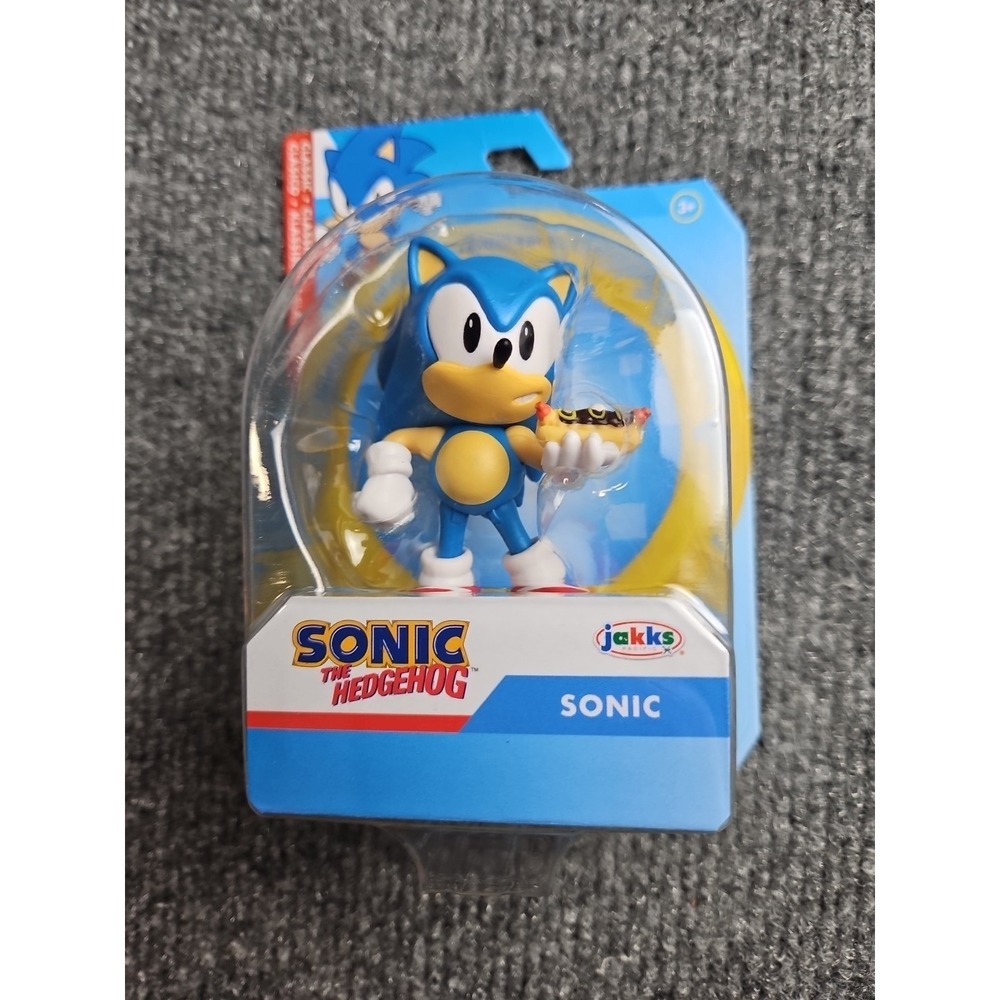 Sonic Series Figure by Jakks Pacific - Sonic‎ With Chili Dog - 2.5 Inch - Sealed